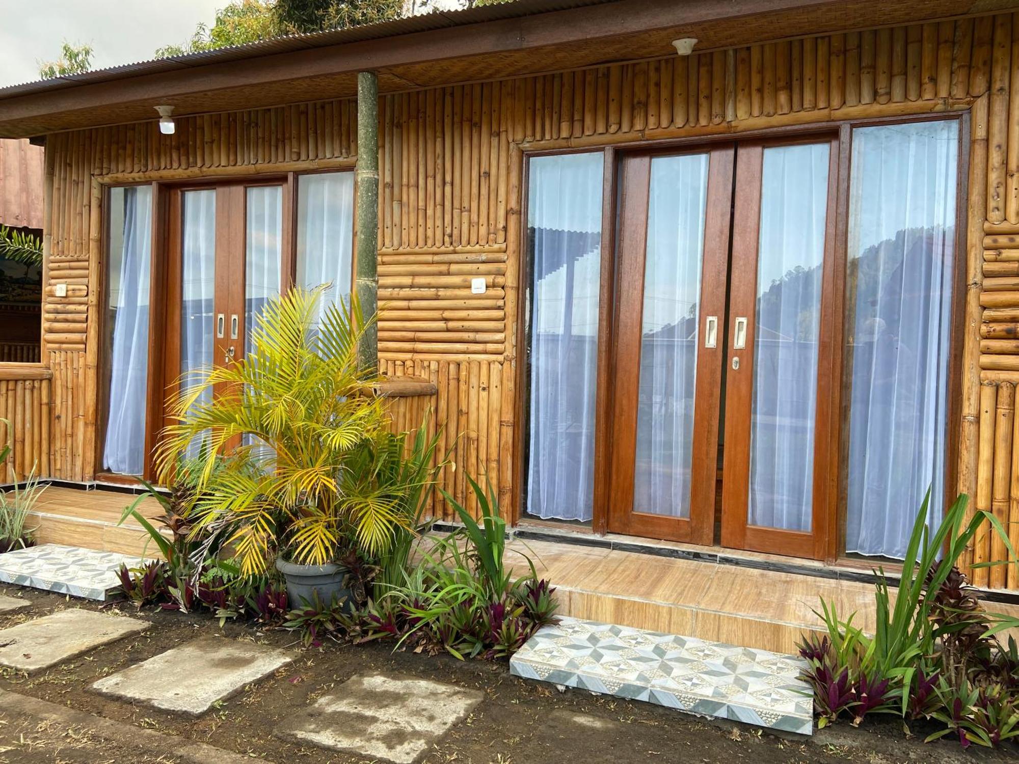Hotel D'Yoga Bamboo House Kintamani Exterior foto