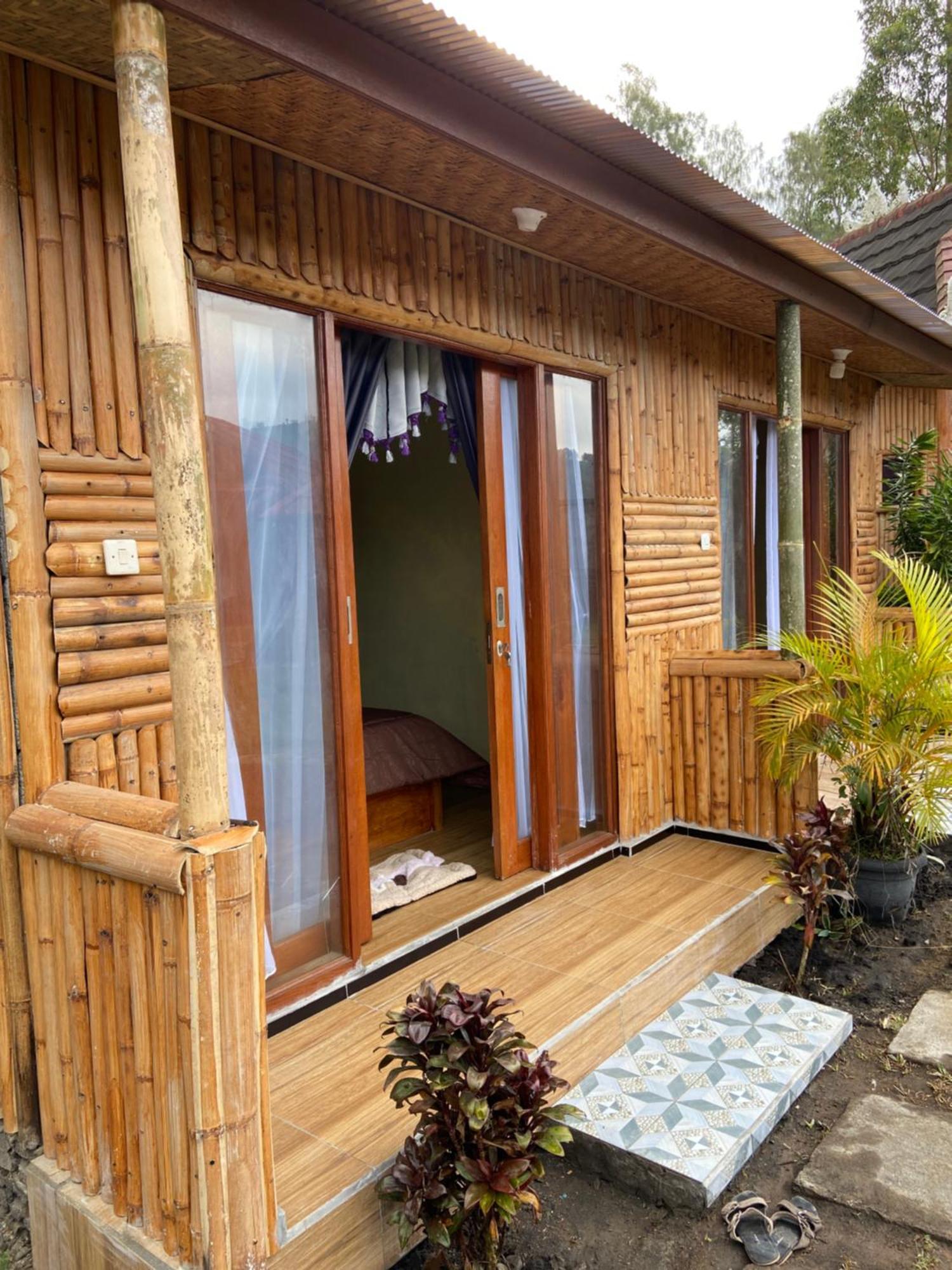 Hotel D'Yoga Bamboo House Kintamani Exterior foto