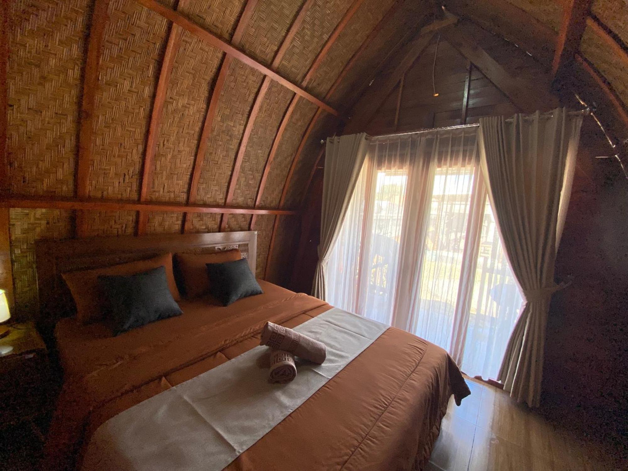 Hotel D'Yoga Bamboo House Kintamani Exterior foto