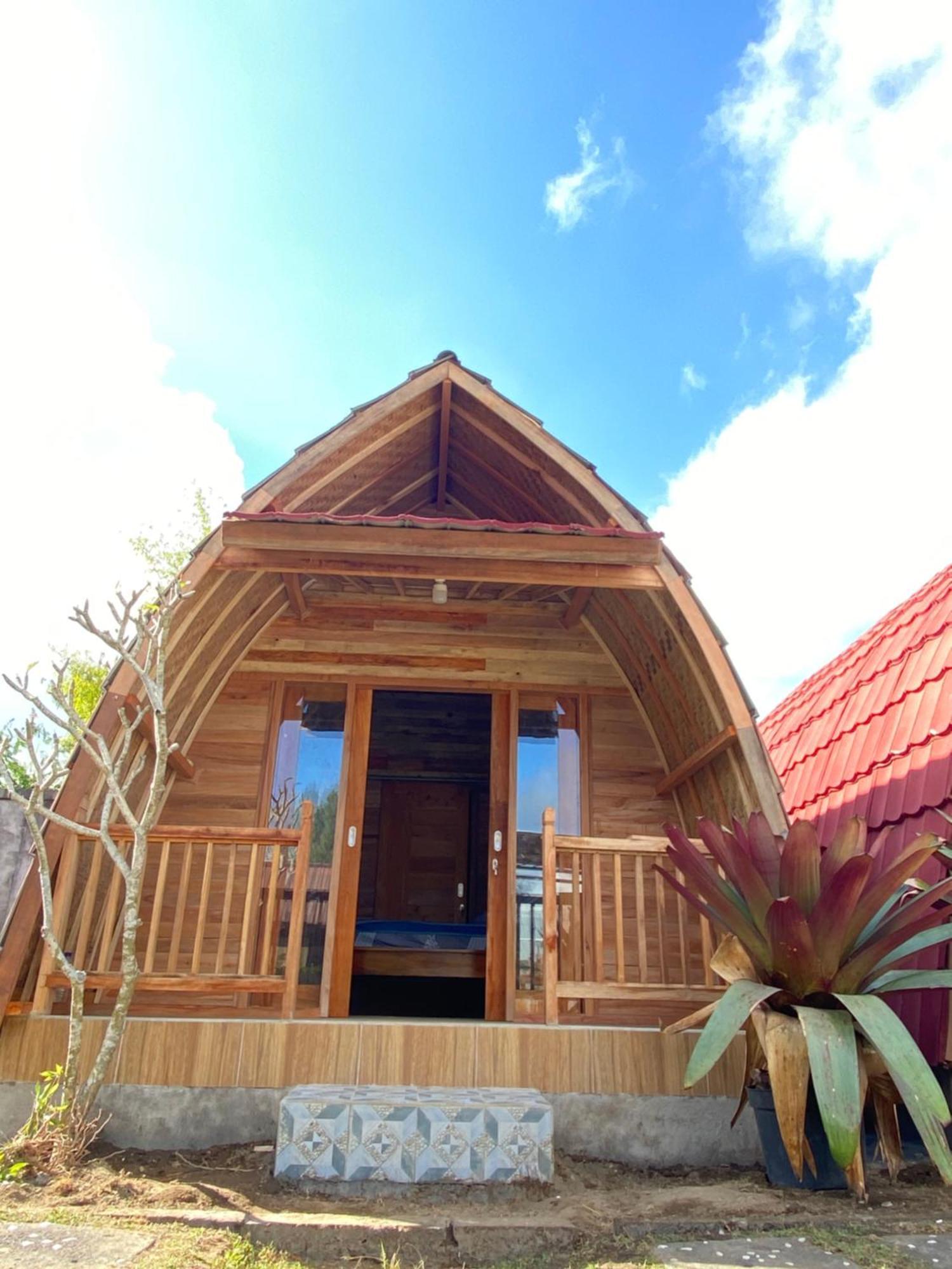 Hotel D'Yoga Bamboo House Kintamani Exterior foto