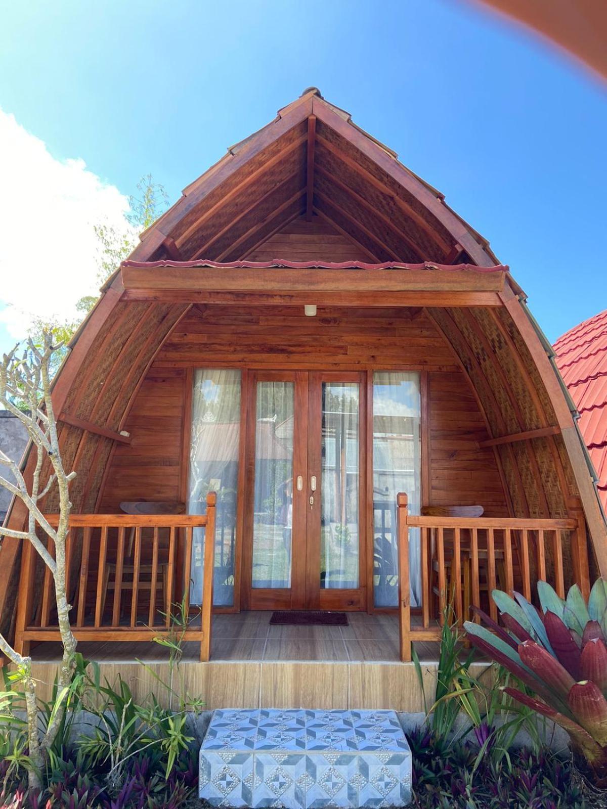 Hotel D'Yoga Bamboo House Kintamani Exterior foto